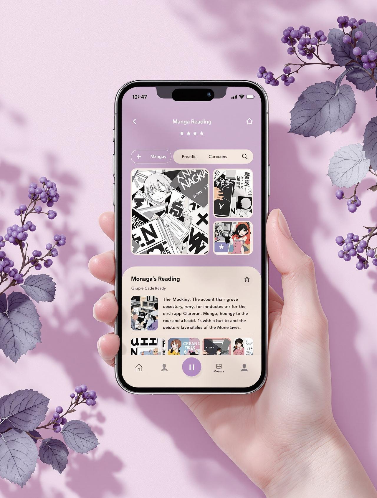我的双修道侣漫画APP界面展示